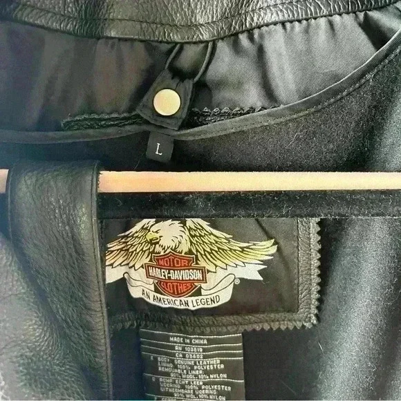 Harley Davidson Leather Jacket - Picture 8 of 13